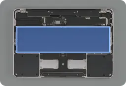 Battery Connector Cowling, MacBook Neo