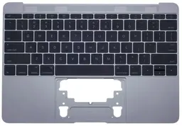 Top Case w/ Keyboard Space Gray