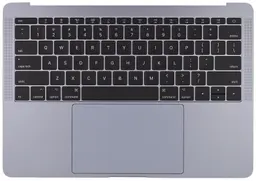 Top Case with Keyboard with Battery, Space Gray