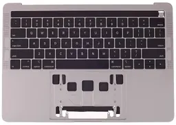 Top Case with Battery, Space Gray, ANSI 661-12993