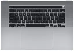 Top Case w/ Keyboard w/ Battery, ANSI, Space Gray