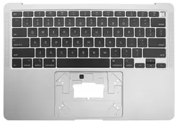 Top Case w/ Keyboard NO Trackpad, ANSI, Silver