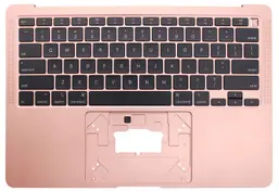 Top Case w/ Keyboard NO Trackpad, ANSI, Gold