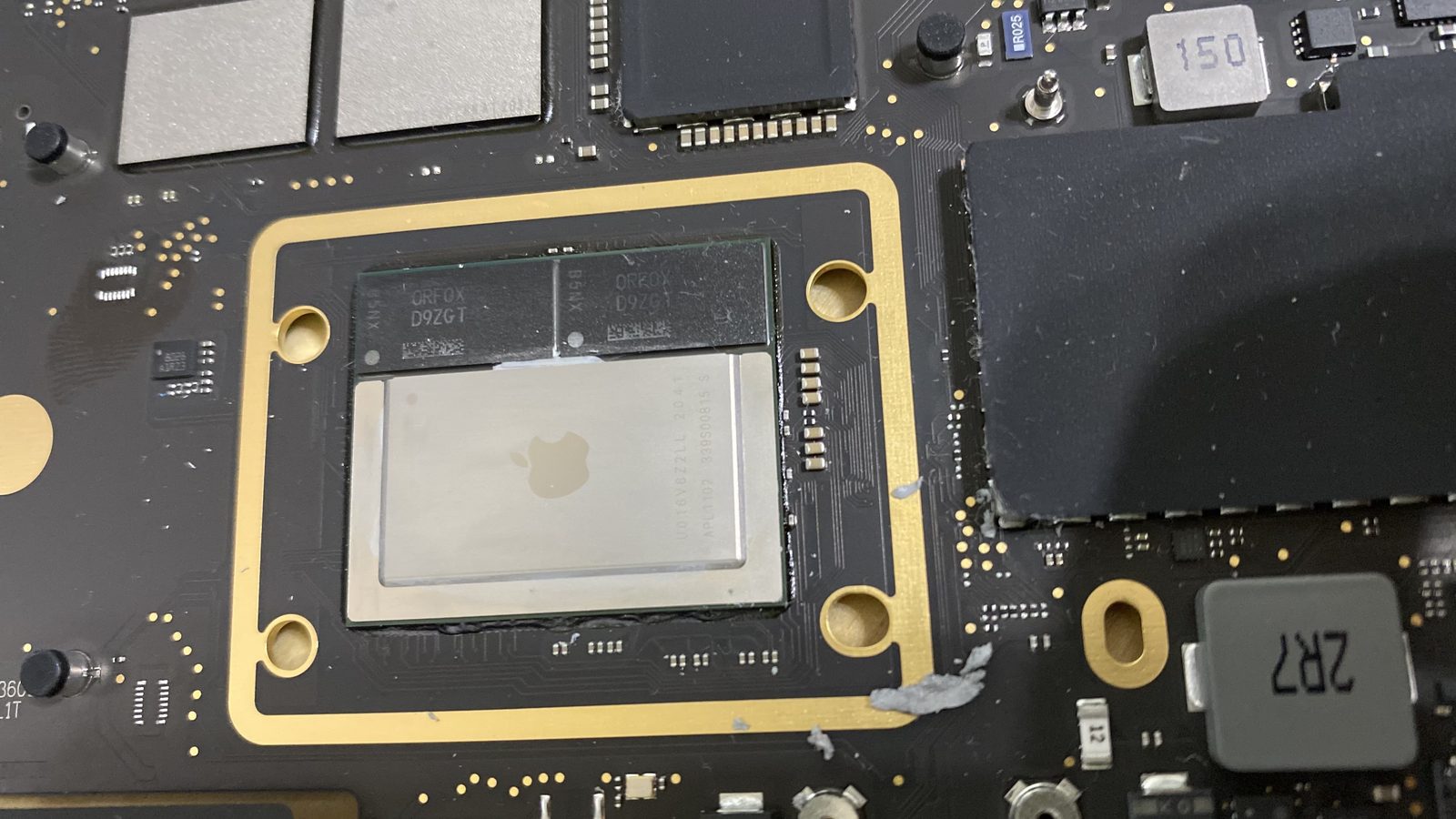 Apple Silicon on a Mac repair bench