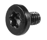 923-01423 – Screw, Fan, Black, Torx T3