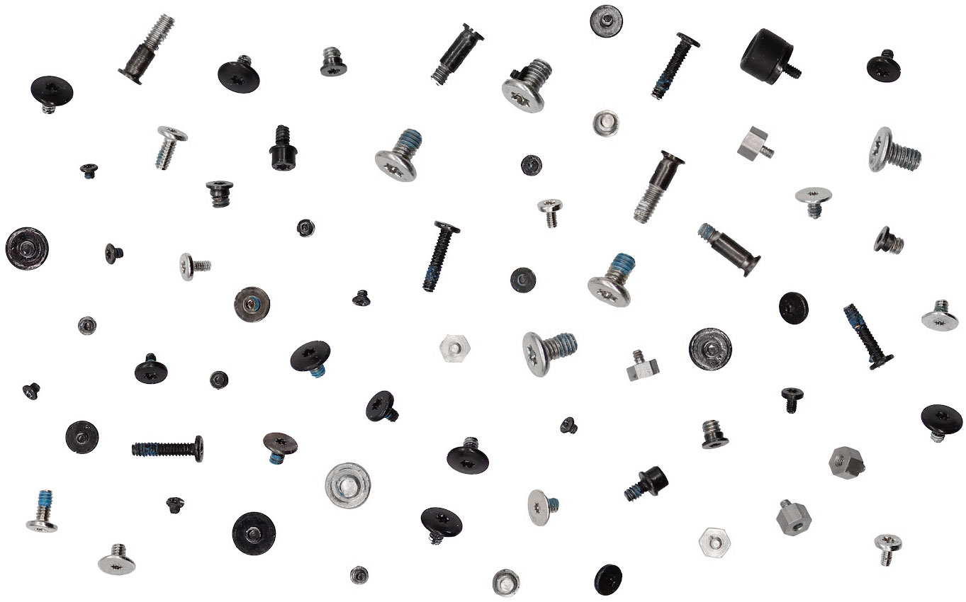 999-0006 – Screws Full Set/Kit, 50+ Pieces