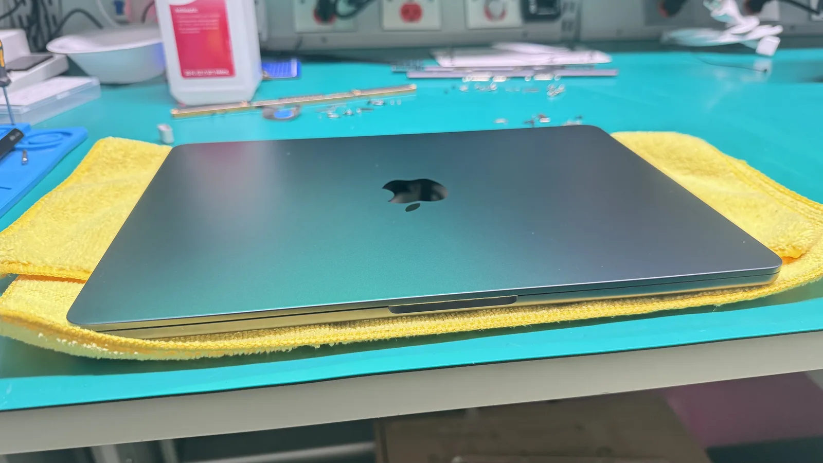 MacBook Pro 13-inch 2017 on a WarriorMac repair bench