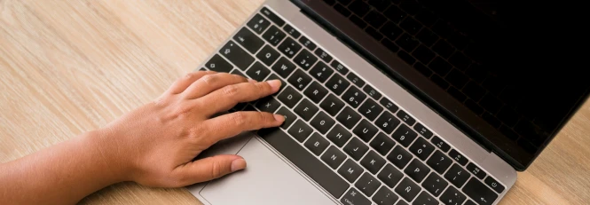 MacBook keyboard closeup - not turning on repair service