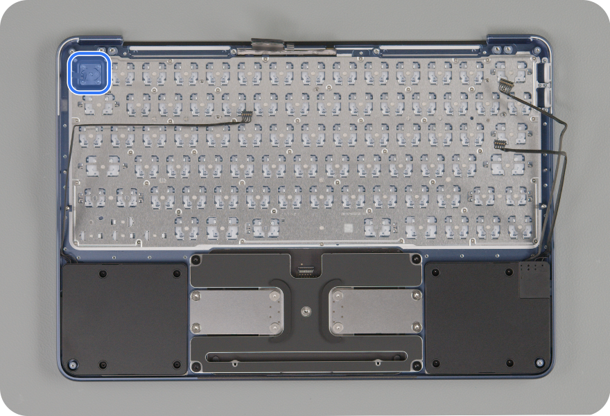 Touch ID Board, Indigo, MacBook Neo 661-58349