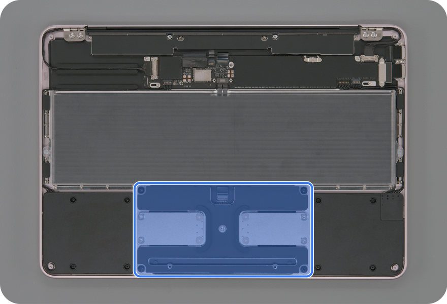 Trackpad, Silver, MacBook Neo 661-58351