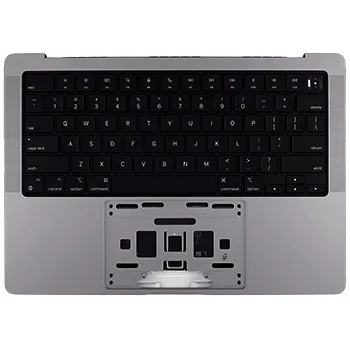 Top Case with Battery and Keyboard, ANSI, English (US), Space Black 661-37958