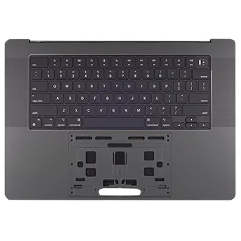 Top Case with Battery and Keyboard, ANSI, English (US), Space Black 661-38764