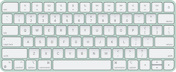 Green, Magic Keyboard, Lock Key, ANSI, English 661-04388