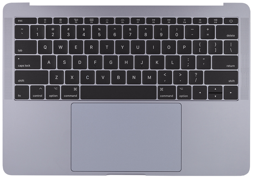 Top Case with Keyboard with Battery, Space Gray 661-07946